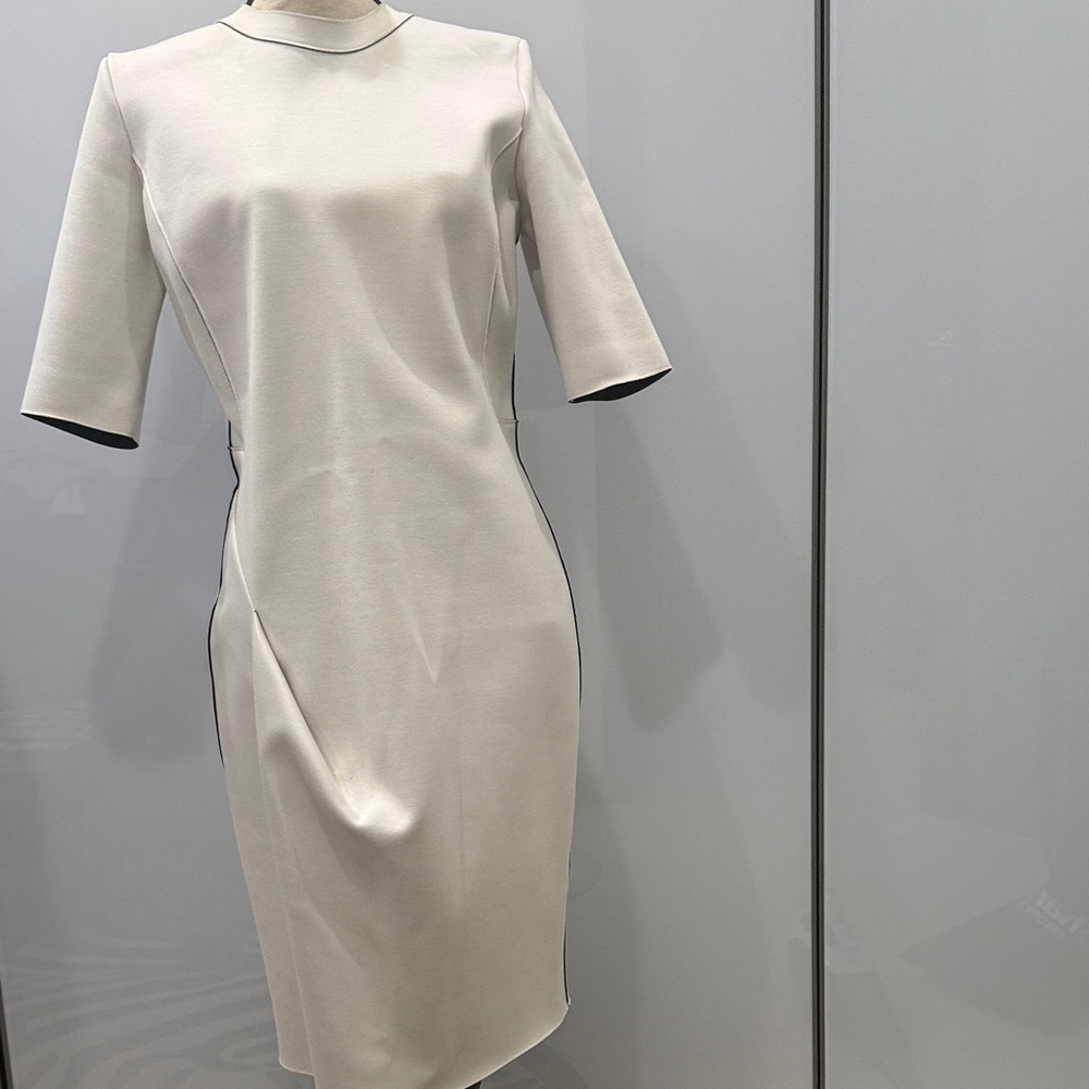 Emporio Armani Elegant Cream Dress